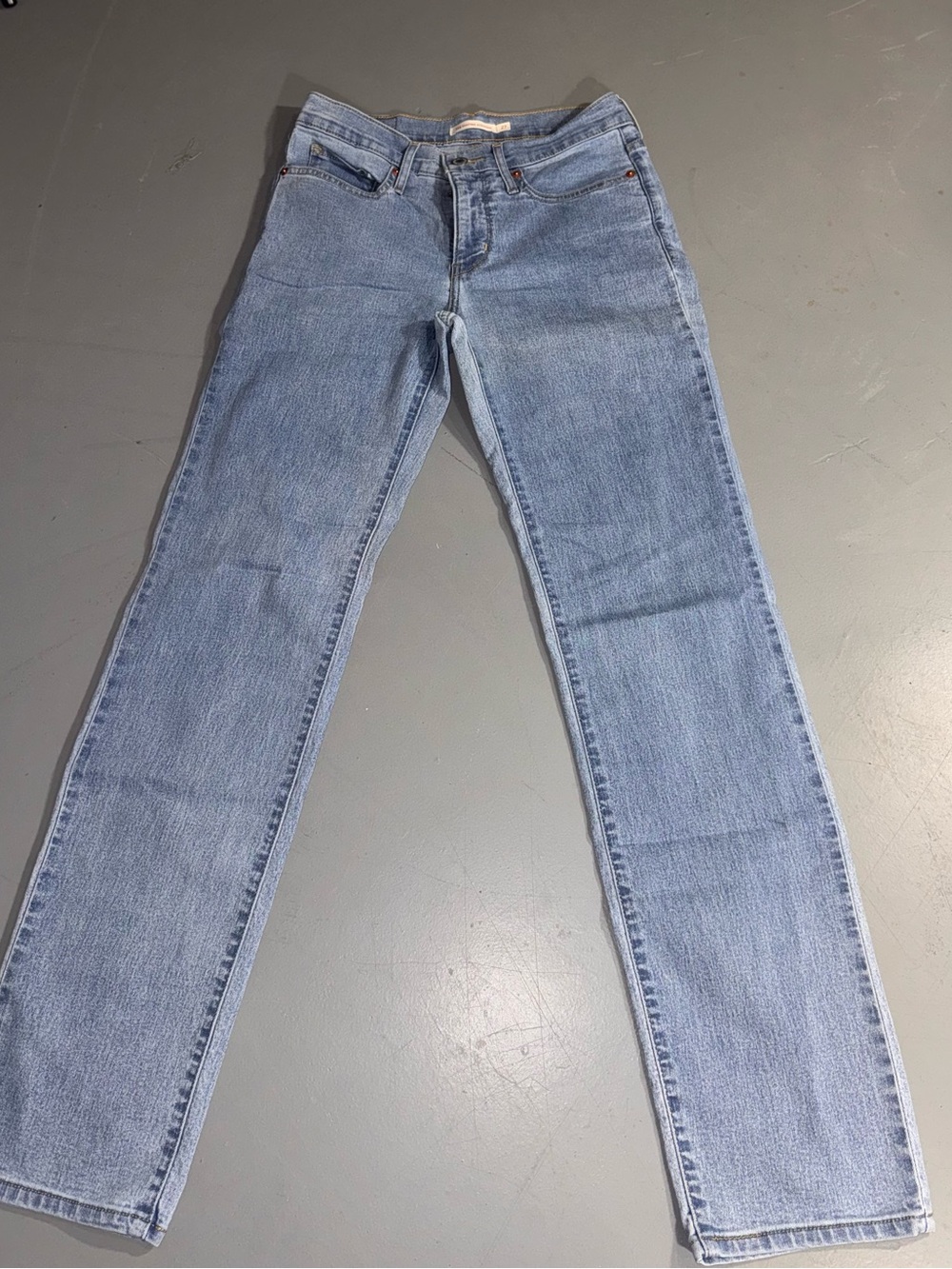 Classic Light Wash Women's Straight Jeans